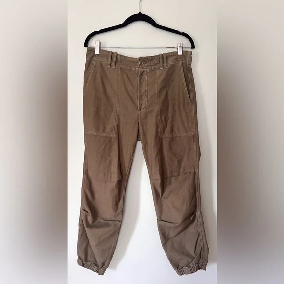 Citizens of Humanity Agni Army Green Cuffed‎ Utility Pants Trousers Size 28/6 - Picture 7 of 11